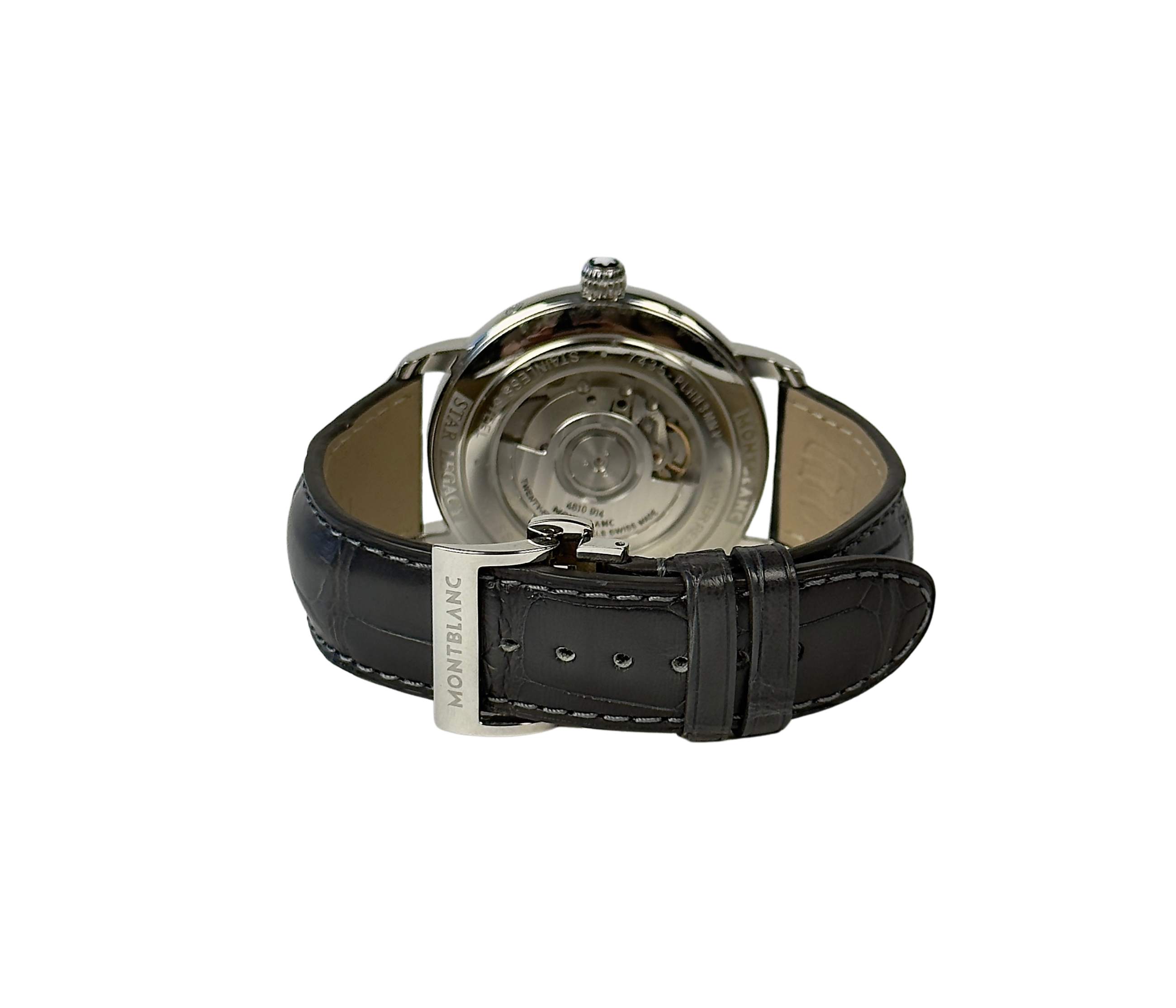 Montblanc Star Legacy Moonphase 118518 (2020) i stål med månefase. Uret fremstår i flot stand. Kommer med bokse, certifikat, manual og stillepind.
