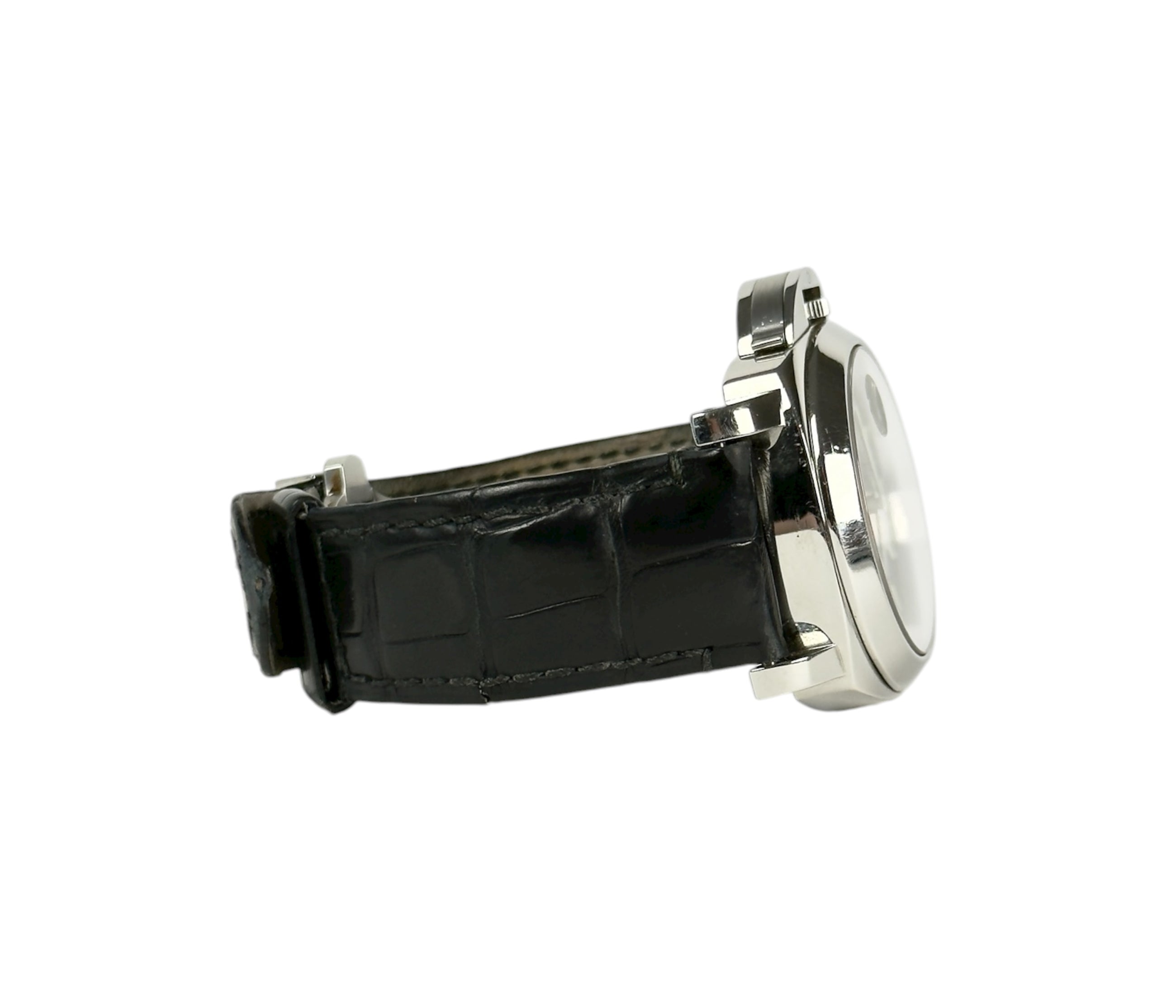 Panerai Luminor PAM00090 J-serie fra 2007 i stål. Stand 8/10. Kommer med bokse, manual og plastikbeskytter.