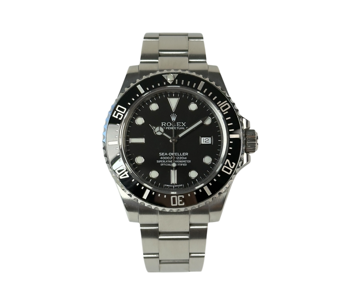 Rolex Sea-Dweller 116600 SD4000 i fin stand med alm. brugsspor. Kommer som fuldt sæt.