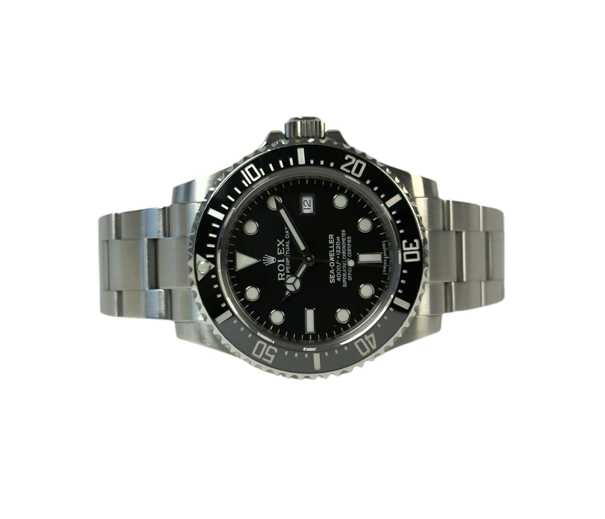 Rolex Sea-Dweller 116600 SD4000 i fin stand med alm. brugsspor. Kommer som fuldt sæt.