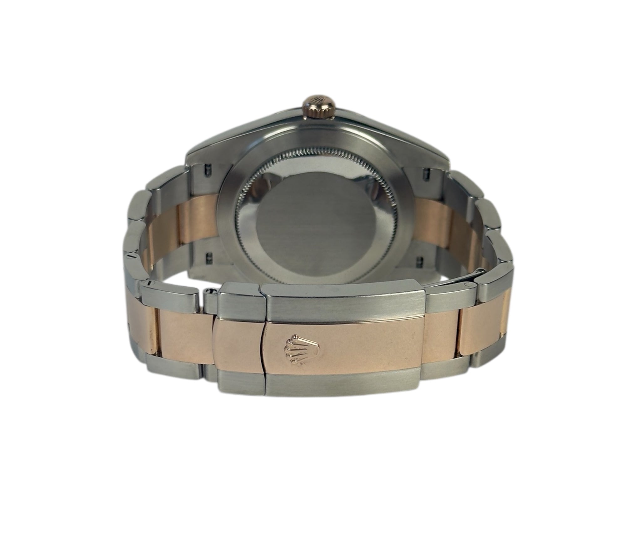 Rolex Datejust 126331 Choco på Oyster-lænke med riflet krans. Fremstår i god stand med brugsspor. Med åbent certifikat.