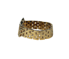 Cartier Panthere 883957 (2003) med kasse og lænke i 18 kt. guld. Uret måler 28mm x 40mm.
Det fremstår i alm. god stand. Kommer med boks, certifikat, manualer, tag og servicekvitteringer.
Uret har fået et basisservice i 2026.