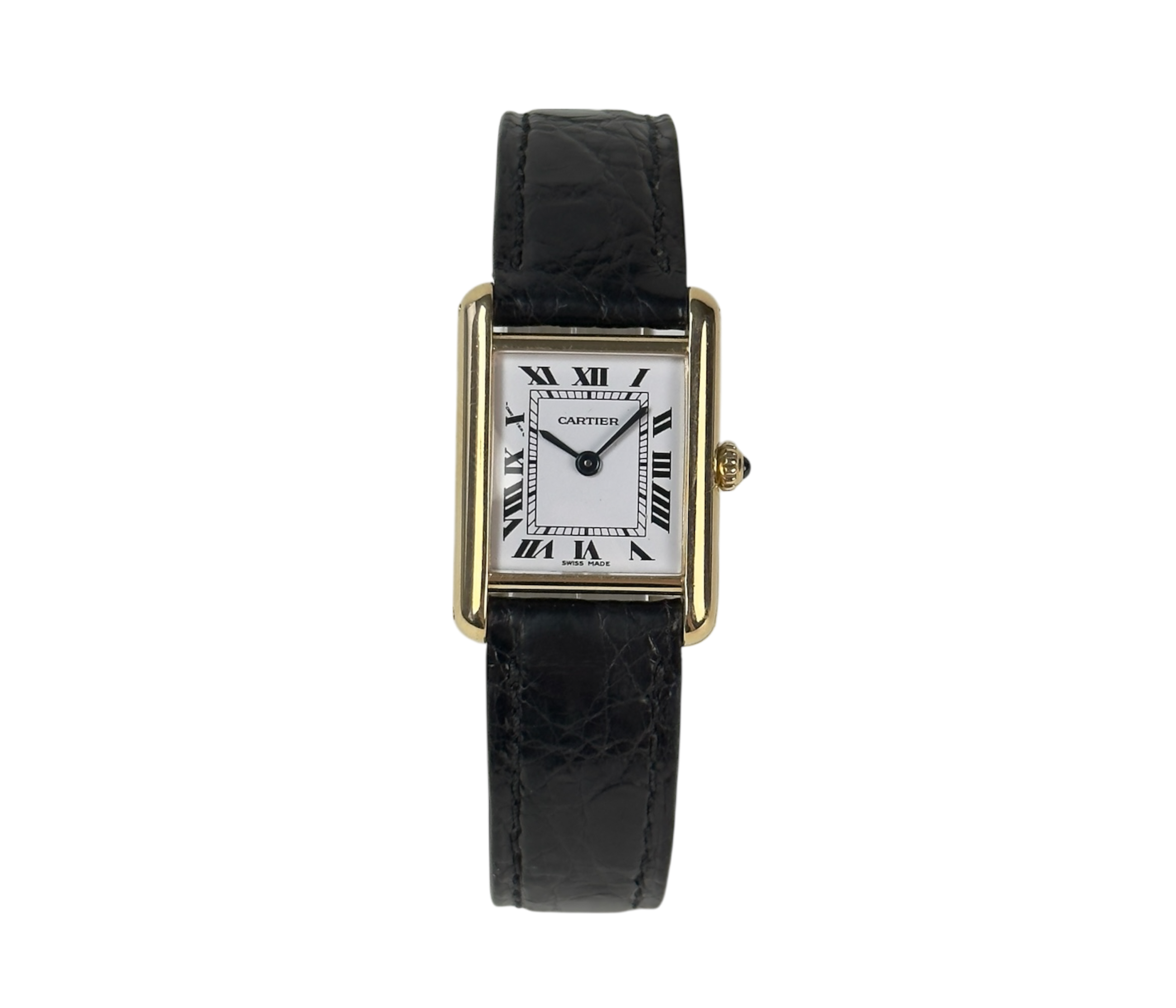 Cartier Tank Louis 866001 i massivt 18 Kt guld fra 1990'erne