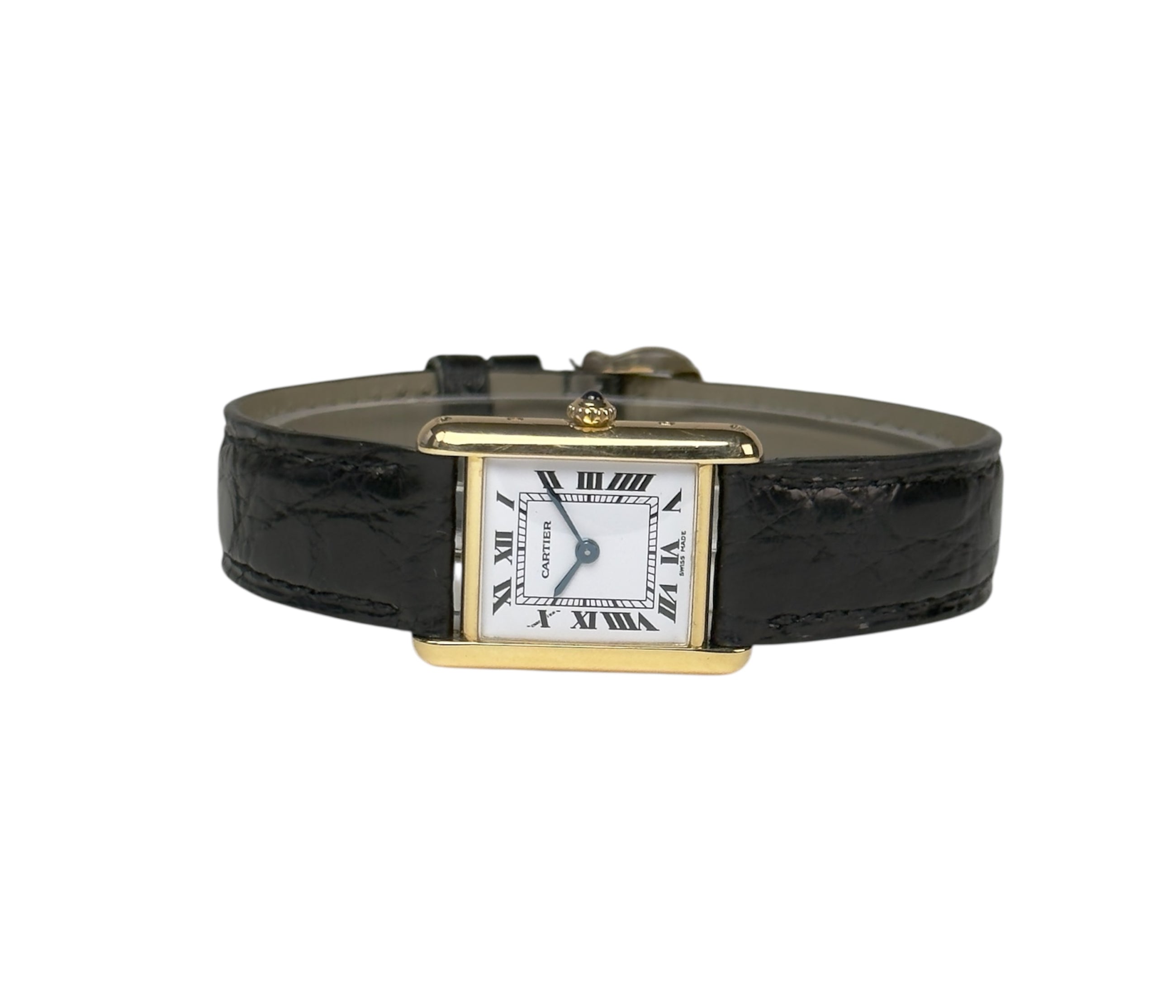 Cartier Tank Louis 866001 i massivt 18 Kt guld fra 1990'erne