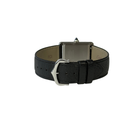 Cartier tank Must WSTA0041 (2023) i stål på en sort læderrem. Uret måler 25.5 x 33.7 mm. Fremstår i god stand med brugspor, 8.5/10. Kommer som fuldt sæt: bokse og certifikat.