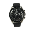 Omega Speedmaster hesalite 310.32.42.50.01.001 (dec. 2025) i stål med tekstilrem. Uret fremstår i mint stand uden brugsspor. Kommer som fuldt sæt: Bokse, certifikater, manualer mv. 