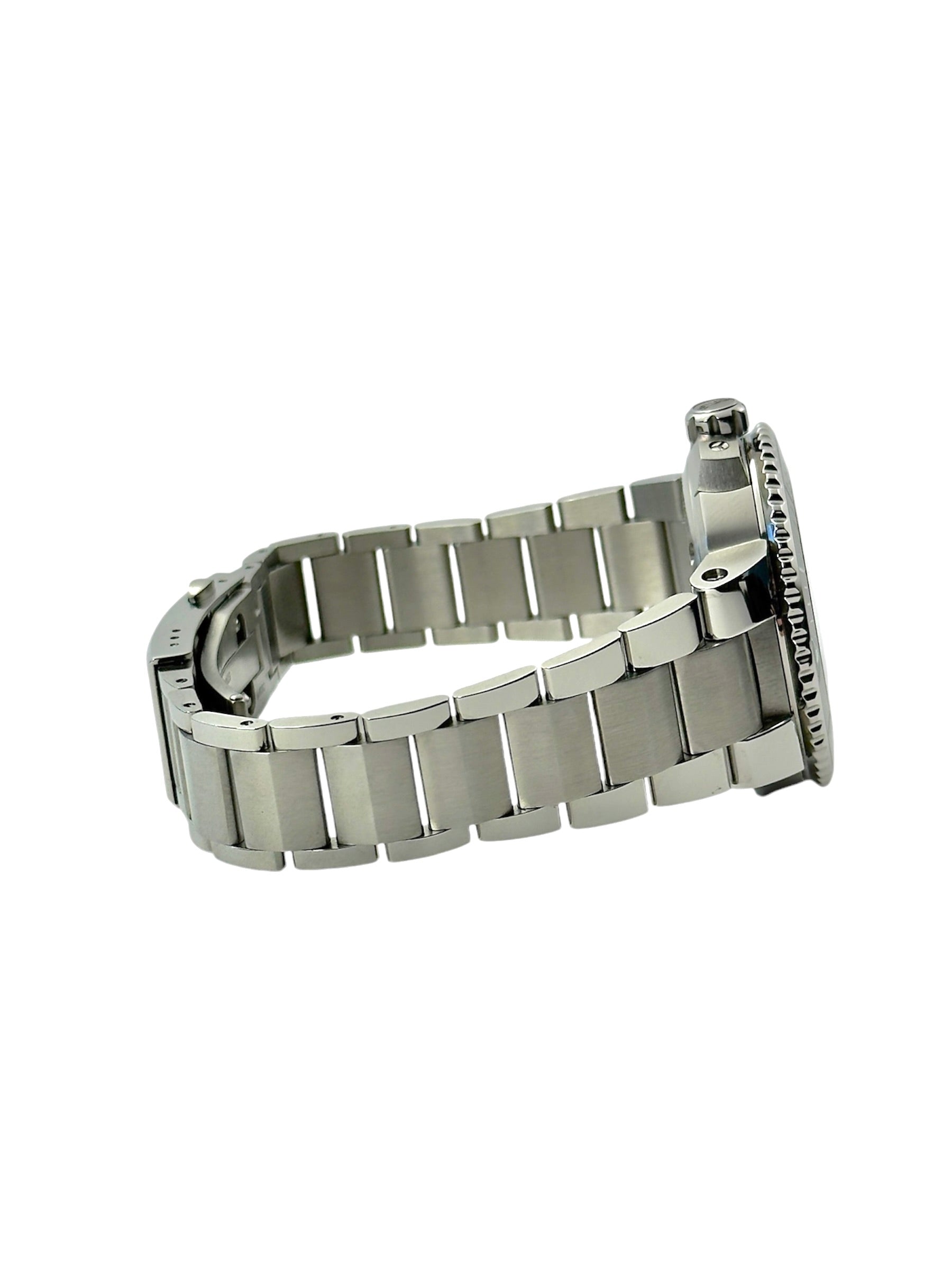Oris Aquis ref. 01 733 7766 4157 i stål med grøn skive liggende kl 12 i ny stand
