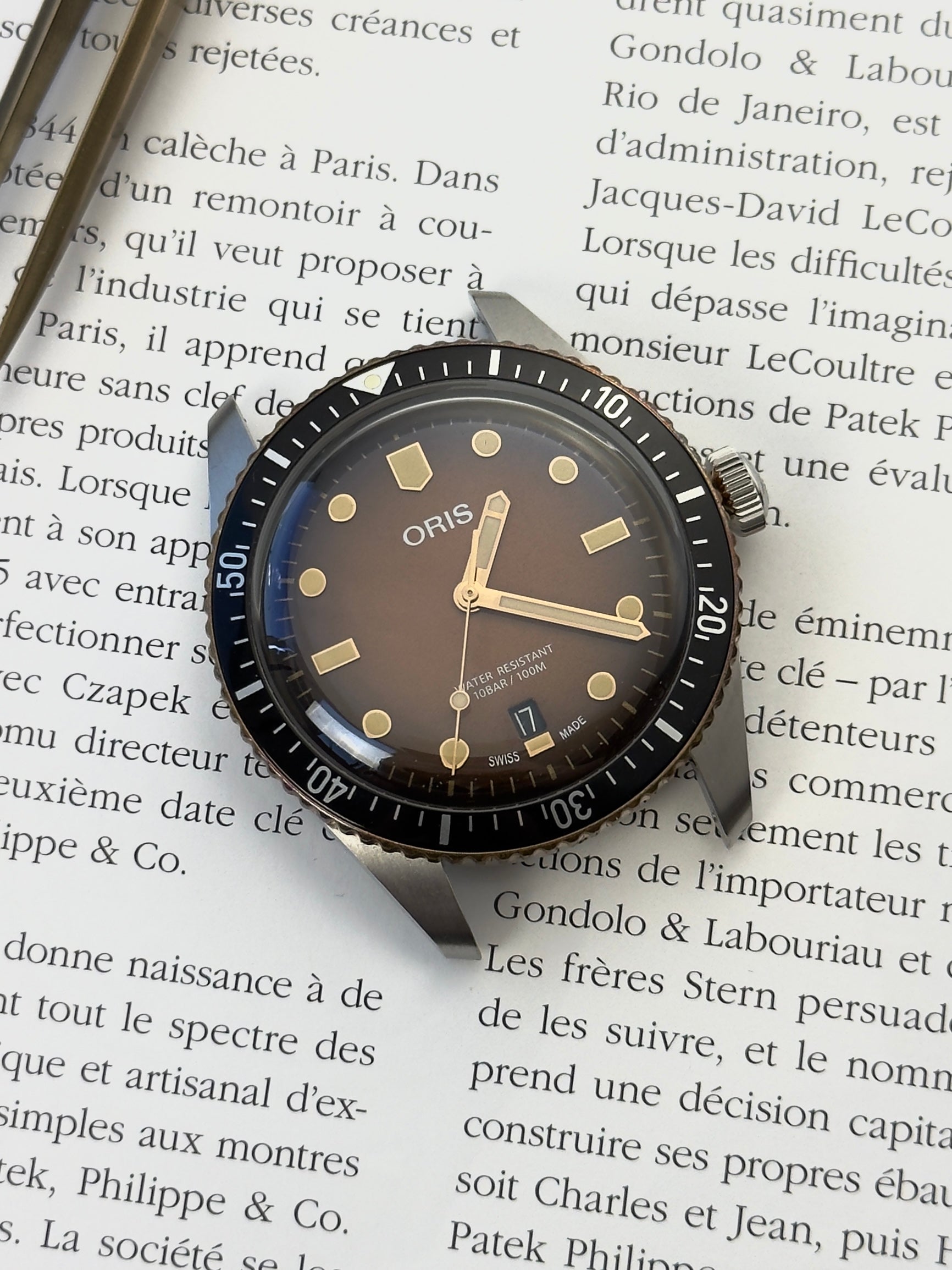 Oris Diver Sixty-Five Date 01 733 7707 4356 i ny stand fuldt sæt