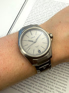 Oris ProPilot X 01 400 7778 7153 i titanium 
i ny stand komplet sæt