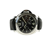 Panerai Luminor PAM00090 J-serie fra 2007 i stål. Stand 8/10. Kommer med bokse, manual og plastikbeskytter. 