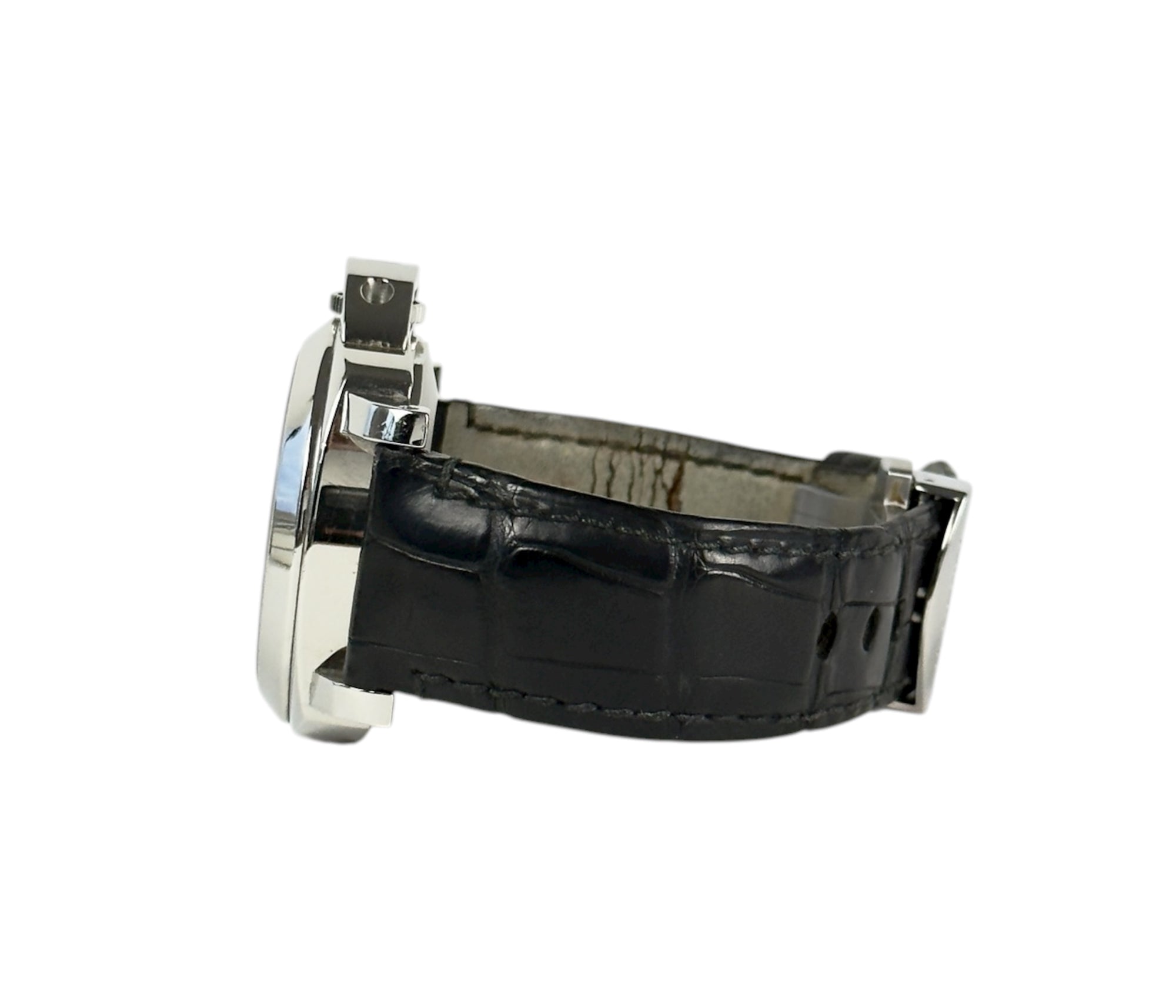 Panerai Luminor PAM00090 J-serie fra 2007 i stål. Stand 8/10. Kommer med bokse, manual og plastikbeskytter. 