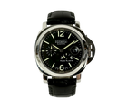 Panerai Luminor PAM00090 J-serie fra 2007 i stål. Stand 8/10. Kommer med bokse, manual og plastikbeskytter. 