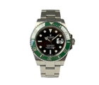 Rolex Submariner 126610LV "Starbucks" MK1 (2020) i stål med grøn drejerkans. Uret fremstår i god alm. stand med overfladiske brugsspor. Kommer som fuldt sæt: Bokse, certifikat, manualer, hangtag og tre ekstra led.