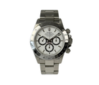 Rolex Daytona 16520 "Zenith" (1999) i stål med hvid skive. Uret fremstår i flot stand med mindre brugsspor, 8.5/10. Kommer med boks, yderboks og certifikat. 