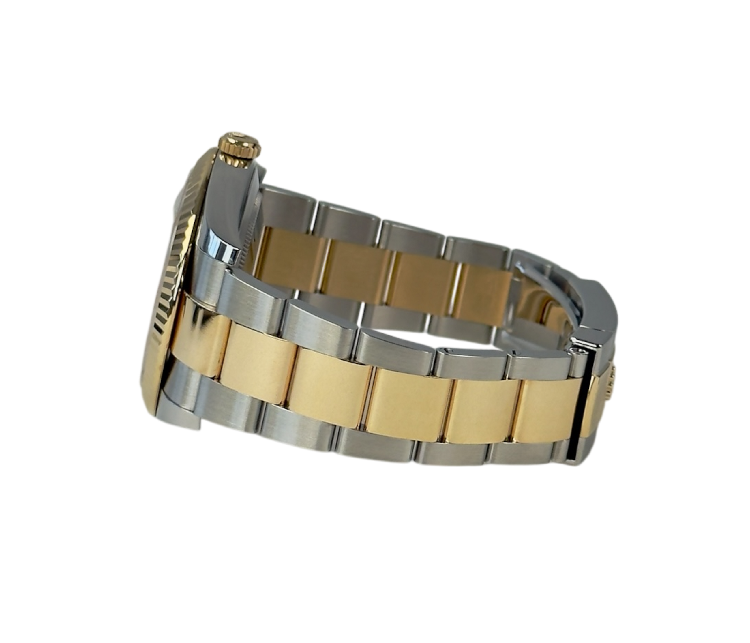 Rolex Datejust 126333 i guld og stål med sølvskive. I super god stand, komplet sæt.