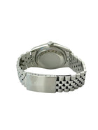 Rolex Datejust 16234 med diamantskive liggende bagsidevisning i rigtig god stand med boks og certifikat