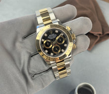Rolex Daytona 116503 i guld/stål med diamantindeks. Fuldt sæt.