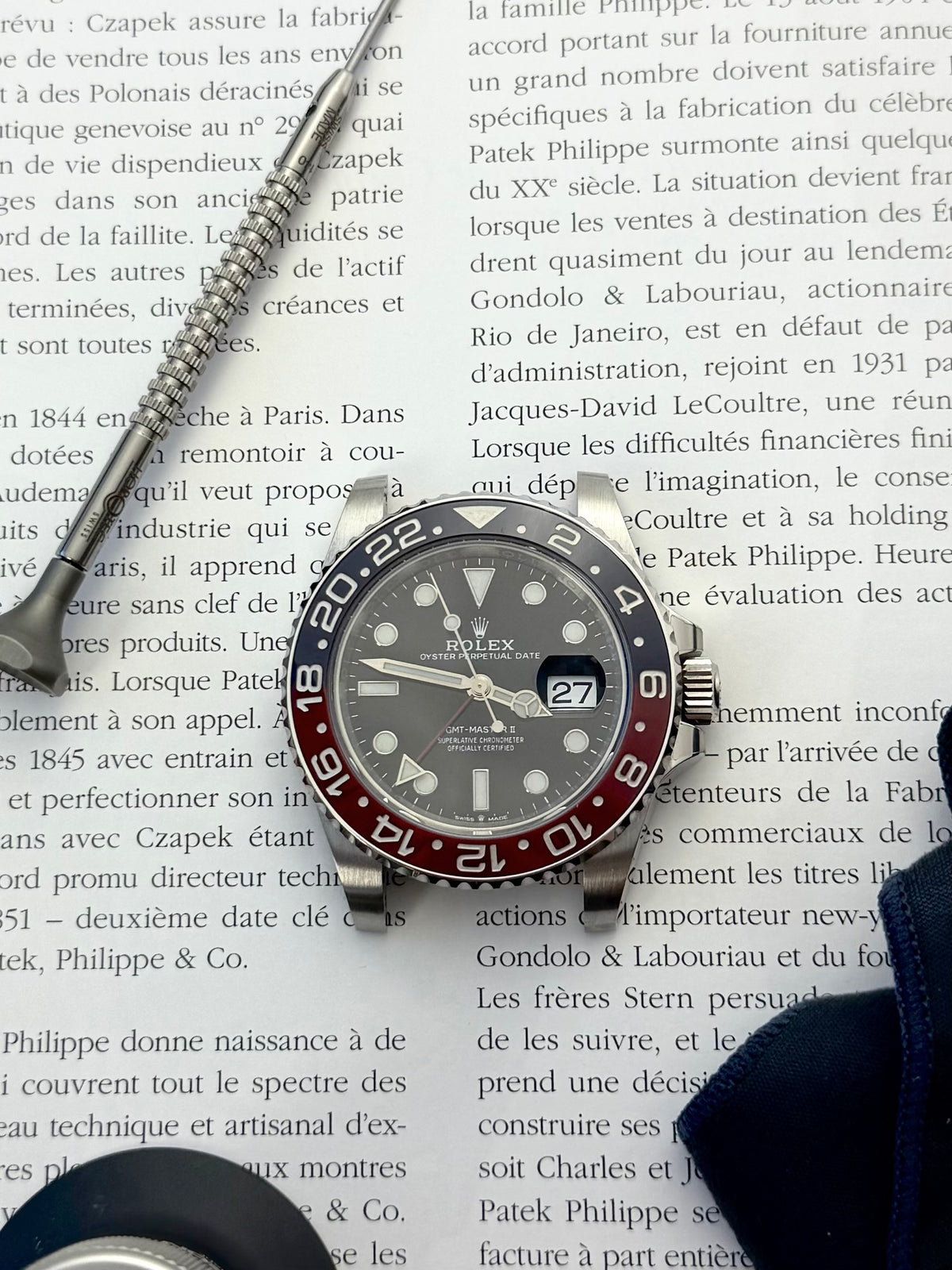 Rolex GMT-Master II 126710BLRO "Pepsi" komplet sæt i framragende stand