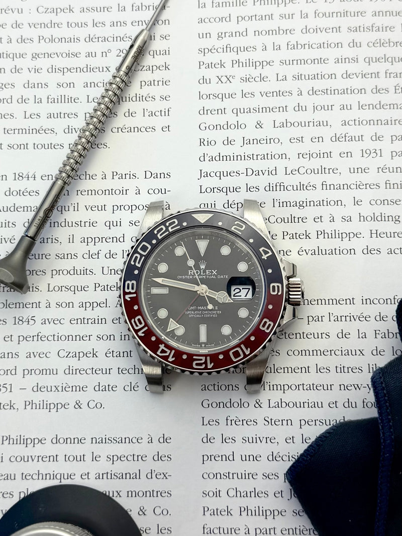 Rolex GMT-Master II 126710BLRO "Pepsi" komplet sæt i framragende stand