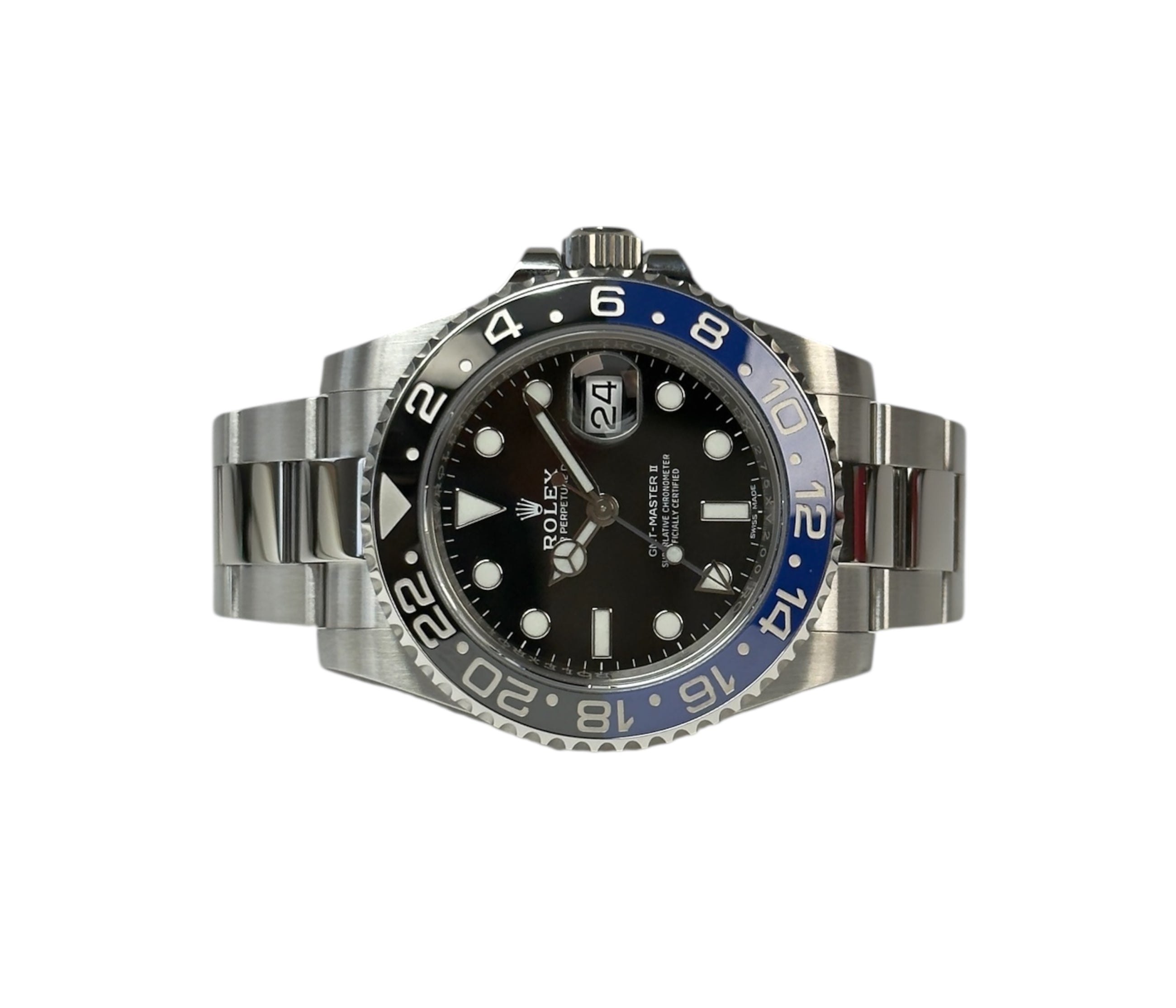 Rolex GMT-Master II 116710BLNR i super stand, fuldt sæt.