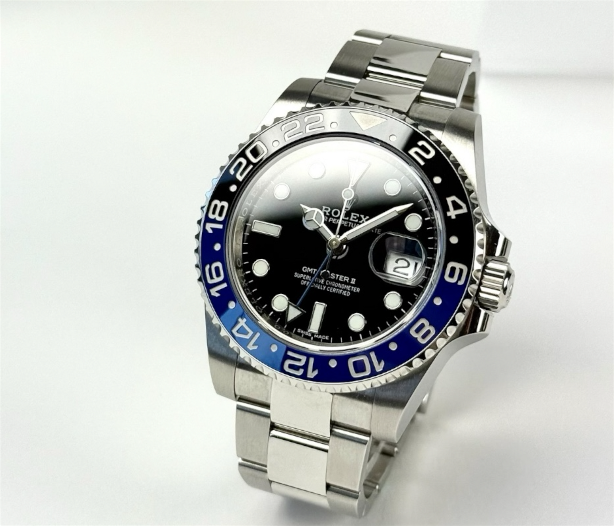Rolex GMT-Master II 116710BLNR i super stand, fuldt sæt.