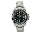 Rolex GMT-Master II 116710LN stående frontvisning i mint stand med alle stickers og komplet sæt