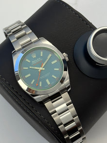 Rolex Milgauss 116400GV i mint stand med sticker og komplet sæt