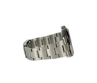 Rolex Oyster Perpetual 124300 41 mm (2023) i stål på Oysterlænke med sort skive. Uret fremstår i god alm. stand med mindre brugsspor, 8.5/10. Kommer som fuldt sæt: Bokse, certifikat, manualer, hangtag, whitetag og købskvittering fra dansk AD.
Uret er omfattet af Rolex World Wide Garanti til juni 2028.