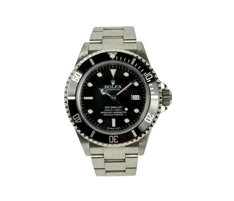 Rolex Sea-dweller 16600 (2009) i stål. Uret er nyserviceret og fremstår i super flot stand. Kommer som komplet sæt: Bokse, certifikat, booklets, manualer, tags mv.
