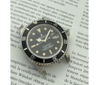 Rolex Submariner 16800 fra 1984 med boks  og certifikat i super god stand med flot patinering