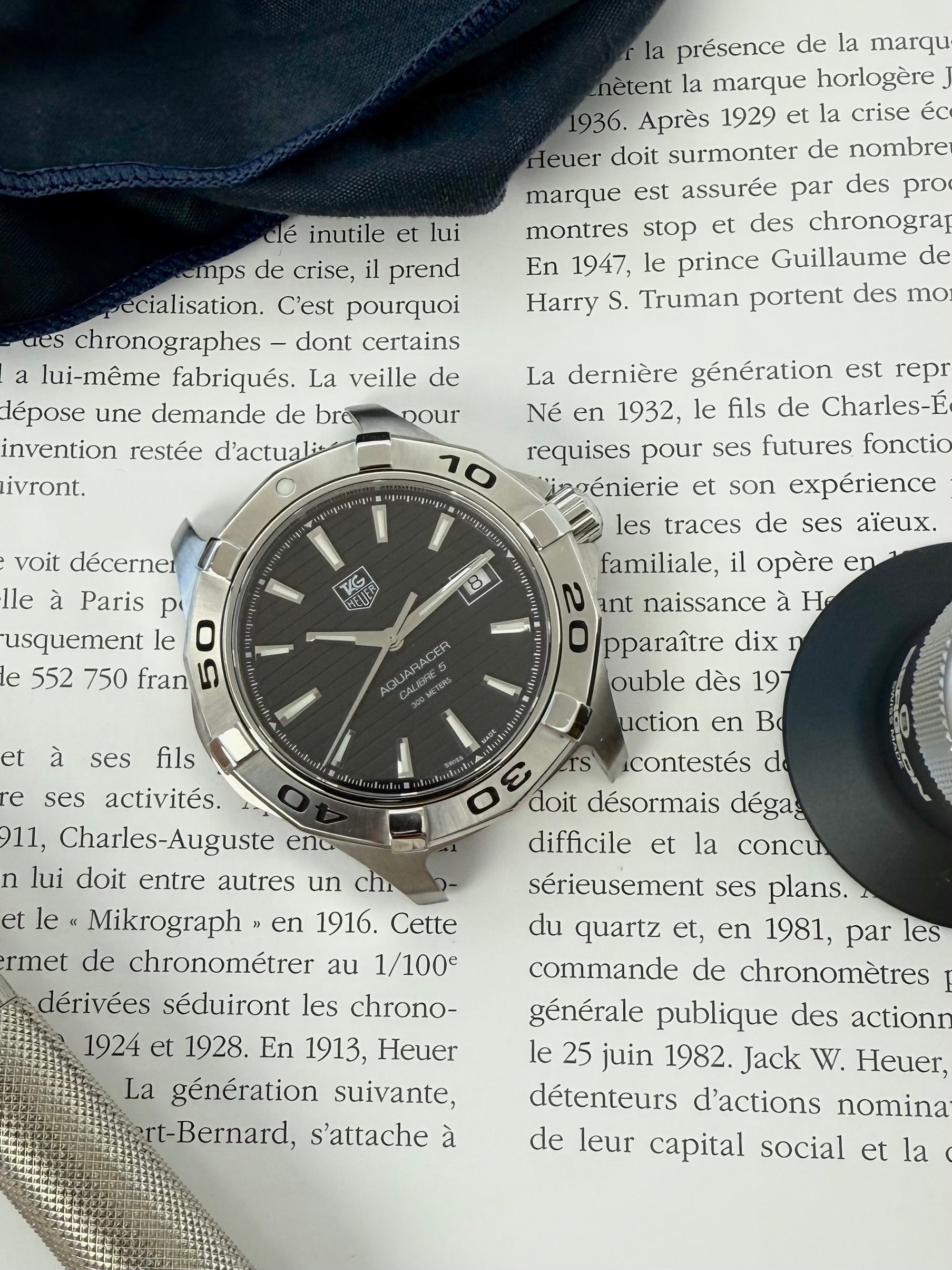 TAG Heuer Aquaracer nyserviceret og nypoleret