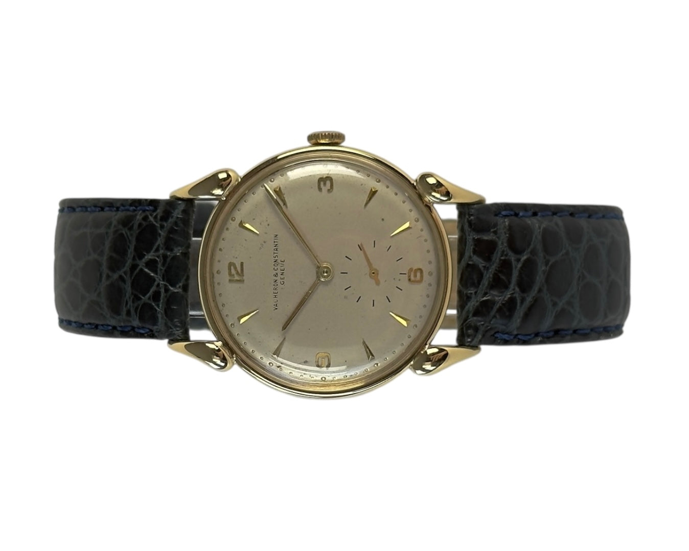 Vacheron Constantin Cornes de Vache fra 1940'erne i 18kt. guld. Drevet af caliber C438 med Breguet-spriral